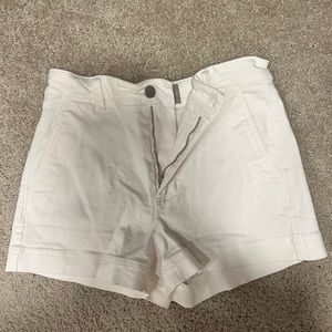 Everlane White Cotton Short